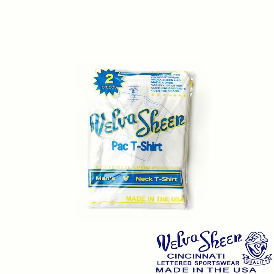 Velva Sheen ベルバシーン VELVA SHEEN Vネック 半袖Tシャツ 2 PACK