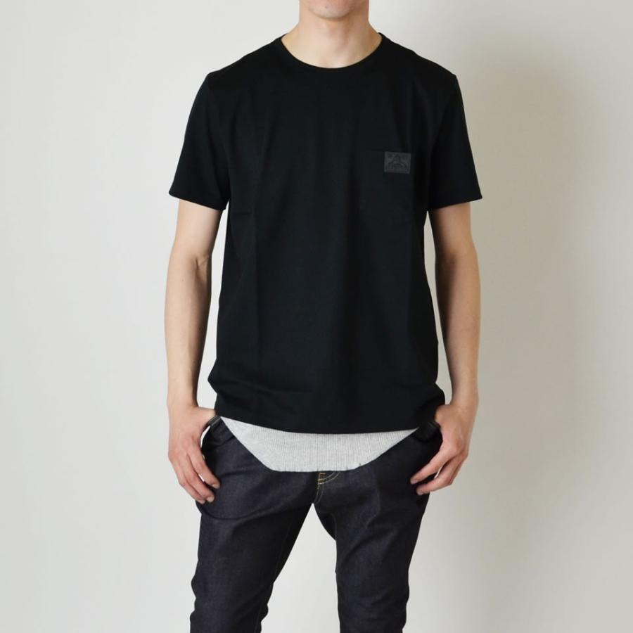BEN DAVIS Tシャツ ブラック BEN DAVIS（ベンデイビス） ブラックアウト コレクション クルーネック