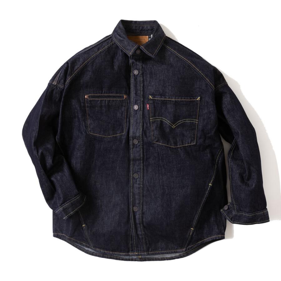 Levi's（リーバイス） TWISTED SHACKET ツイステッド デニムシャツ