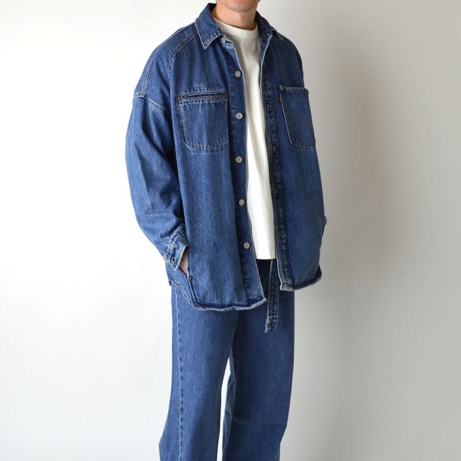Levi's（リーバイス） TWISTED SHACKET ツイステッド デニムシャツ