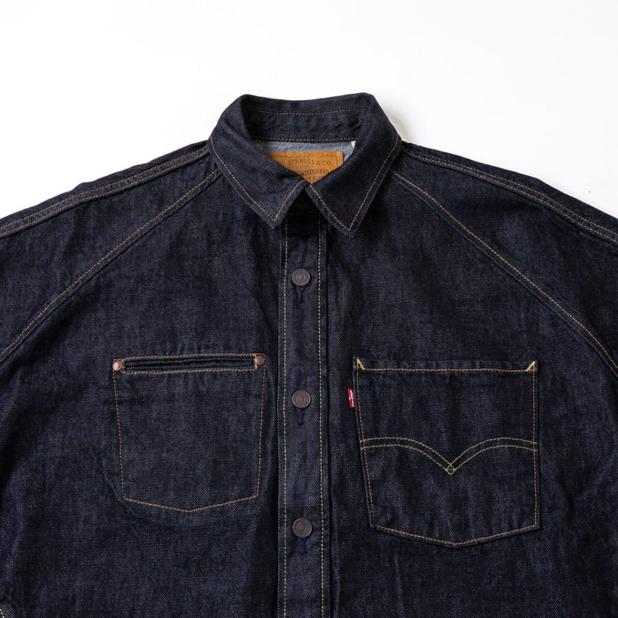 Levi's（リーバイス） TWISTED SHACKET ツイステッド デニムシャツ