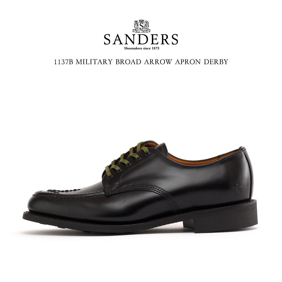 SANDERS（サンダース） 1137B MILITARY BROAD ARROW APRON DERBY