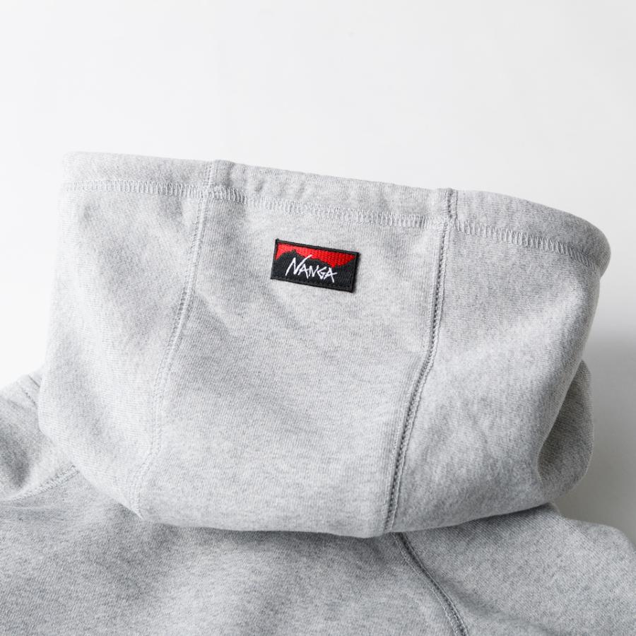 NANGA（ナンガ） ECO HYBRID BOX LOGO SWEAT HOODIE ボックスロゴ