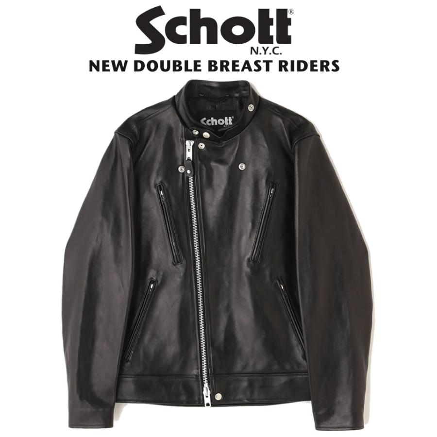 Schott N.Y.C SCHOTT BROS ショット DOUBLE BREAST RIDERS Schott N.Y.C SCHOTT BROS ショット DOUBLE BREAST RIDERS
