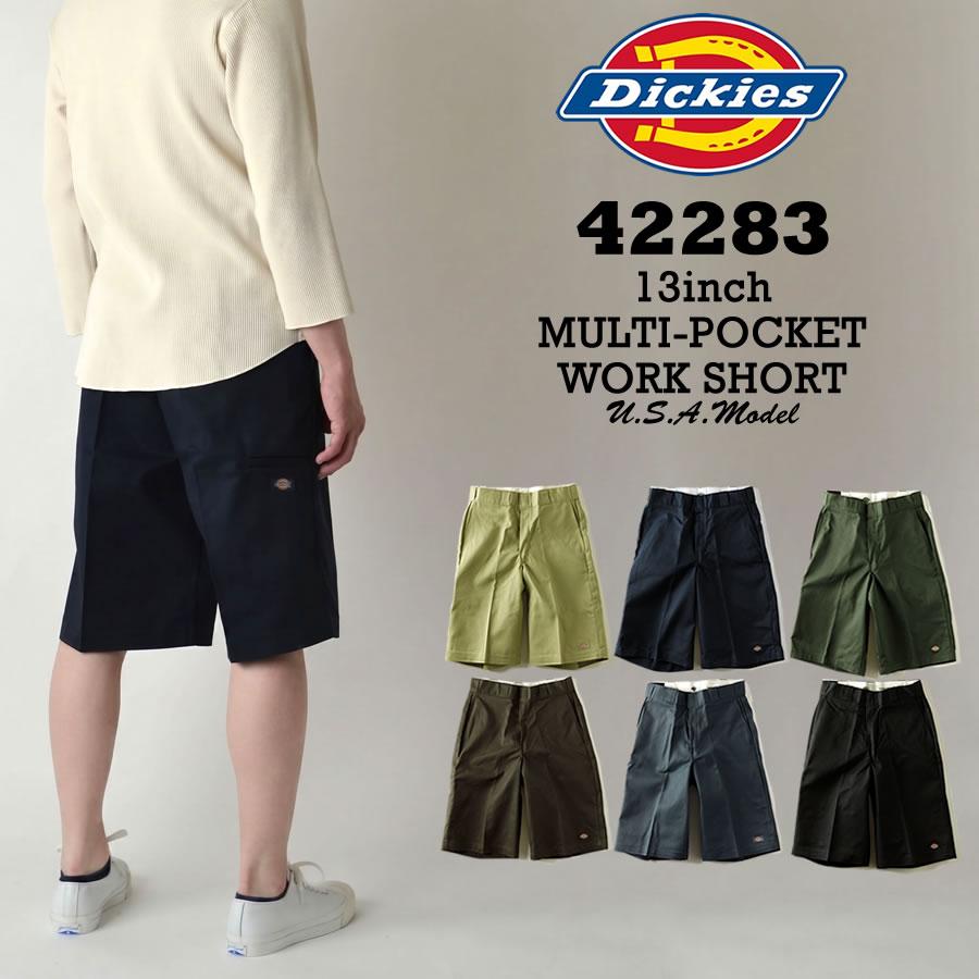 Dickies（ディッキーズ） 42283 ワークショーツ 13インチ マルチ