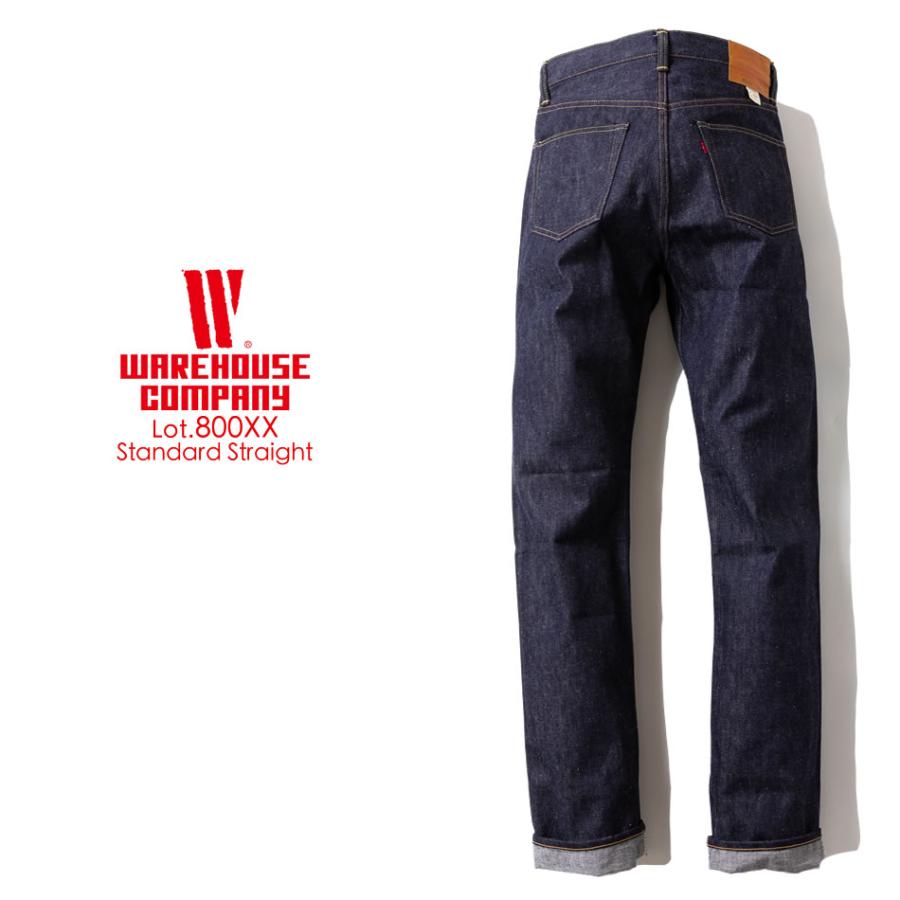 WAREHOUSE 800XX STANDARD STRAIGIHT JEANS 14 5oz 