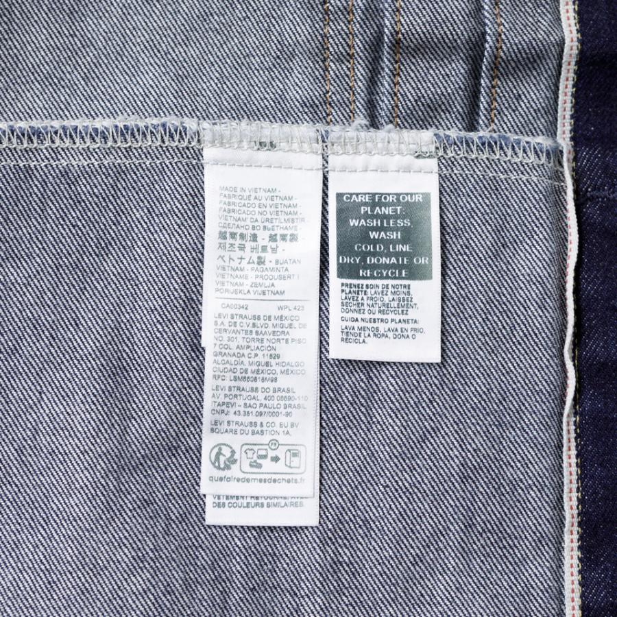 リーバイス LEVIS PREMIUM TYPE I TRACKER トラッカージャケット NEW SELVEDGE RINSE A3174-0030の画像