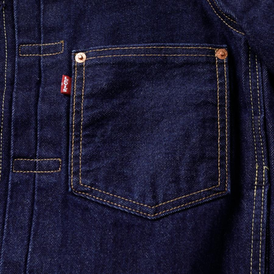 リーバイス LEVIS PREMIUM TYPE I TRACKER トラッカージャケット NEW SELVEDGE RINSE A3174-0030の画像