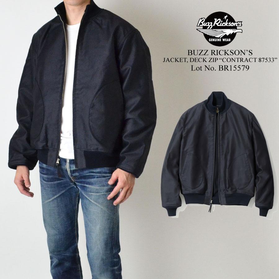BUZZ RICKSON'S バズリクソンズ JACKET DECK ZIP CONTRACT 87533 BUZZ RICKSON'S バズリクソンズ JACKET DECK ZIP CONTRACT 87533