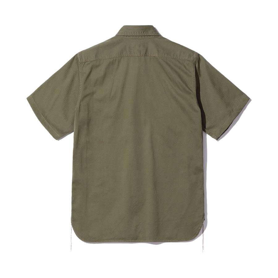 BUZZ RICKSON'S バズリクソンズ HERRINGBONE WORK SHORT SLEEVE SHIRTS