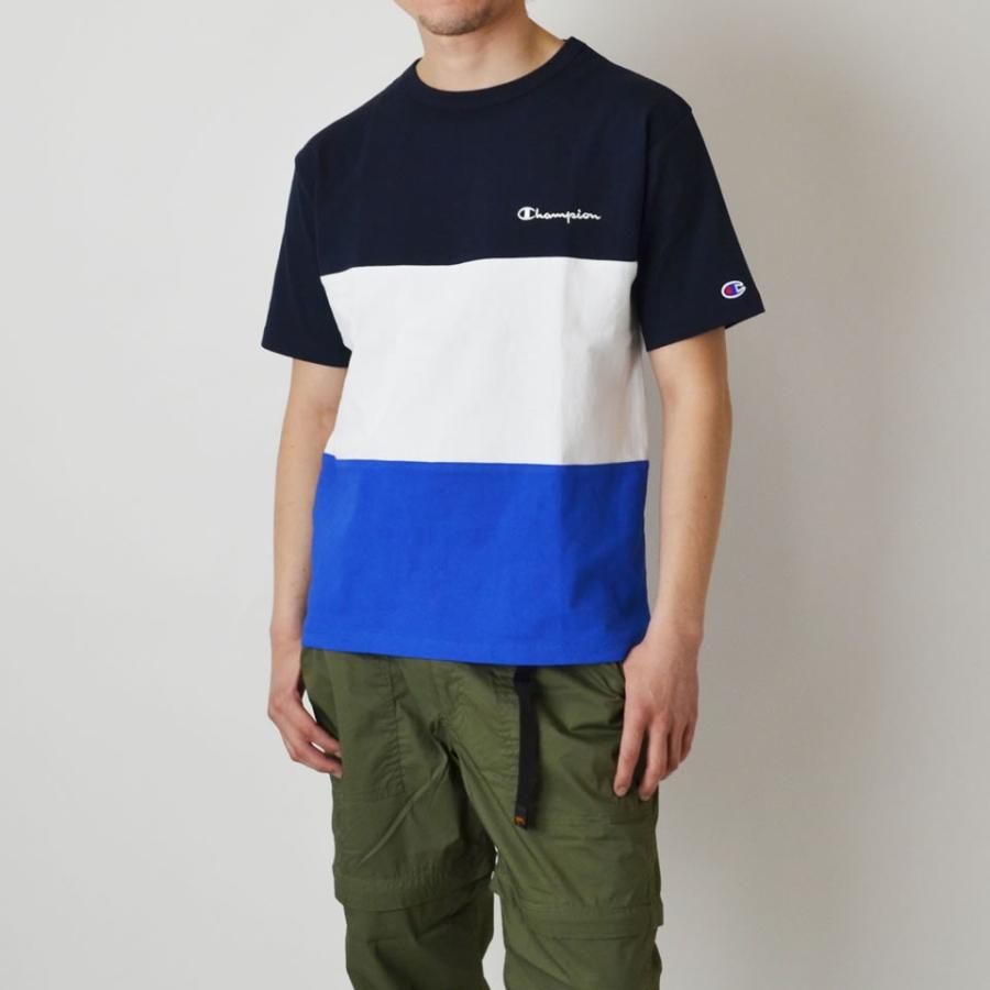Sale 30 Off セール ボーダーｔシャツ メンズ 半袖 チャンピオン Champion Rc C3p340 Ray Online Store 通販 Yahoo ショッピング