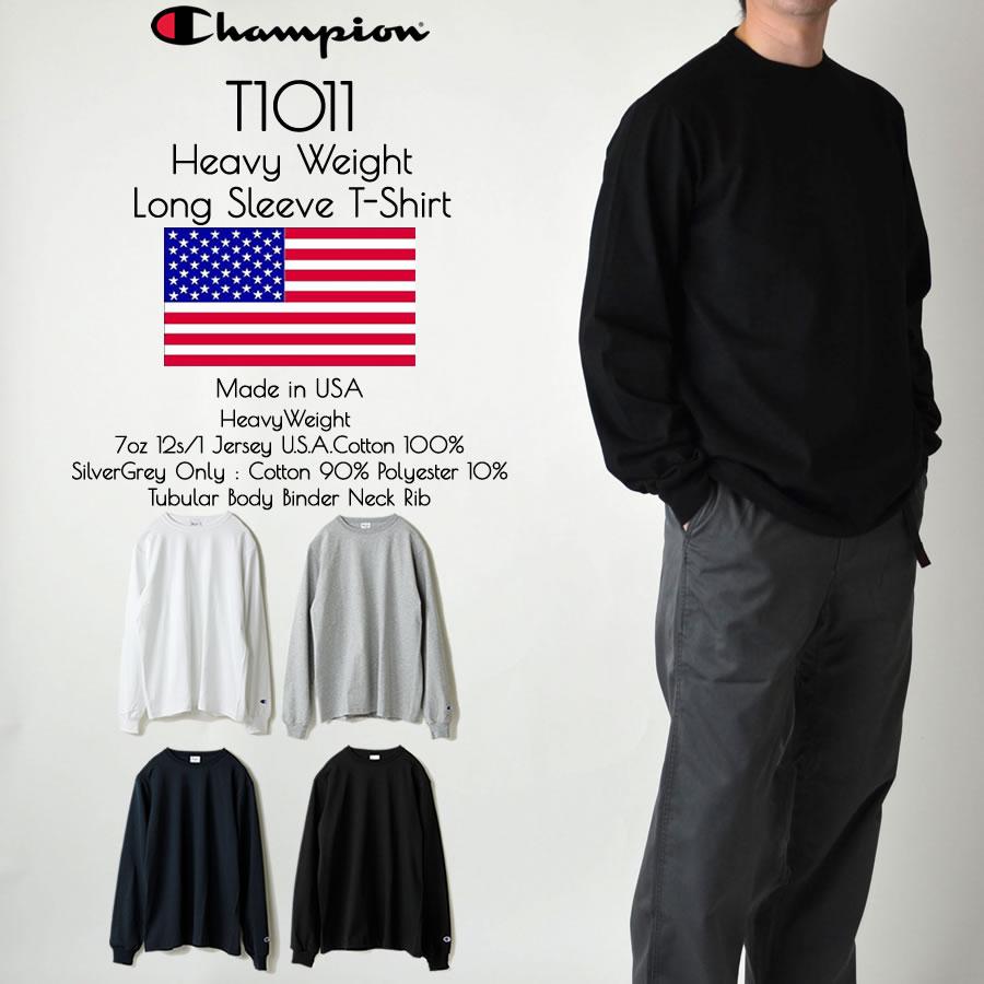 Champion（チャンピオン） Champion T1011 ロングスリーブ 長袖 T