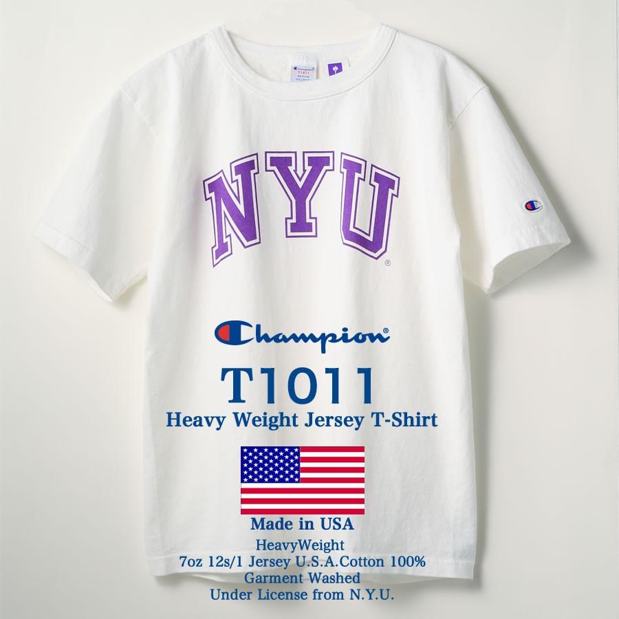Sygdom radikal Spille computerspil チャンピオン tシャツ T1011 Champion NYU :RC-c5r301:RAY ONLINE STORE - 通販 -  Yahoo!ショッピング
