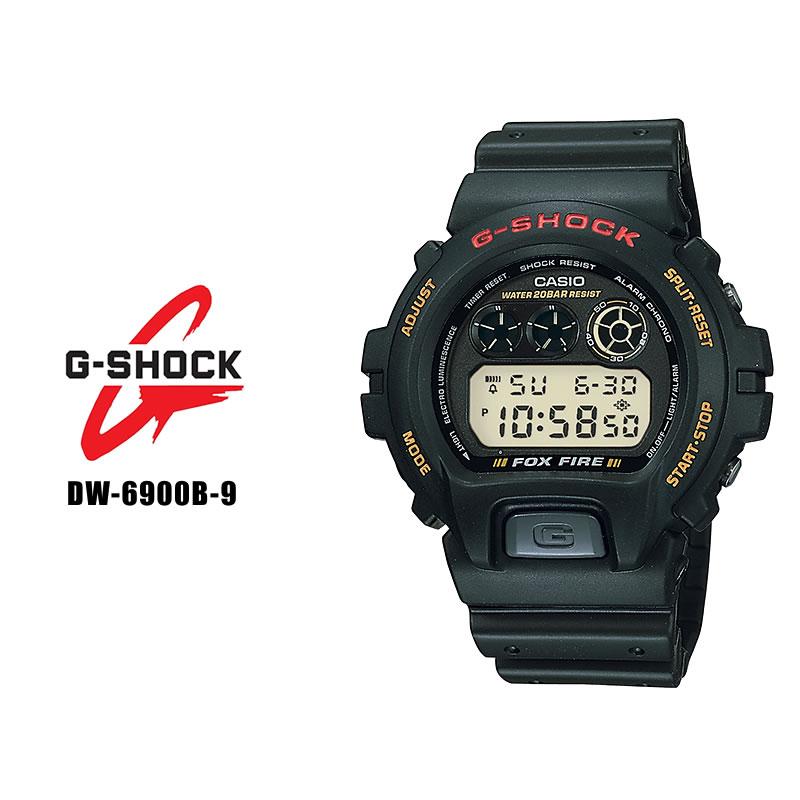 カシオ CASIO Gショック G-SHOCK 6900 SERIES DW-6900B-9 国内正規品