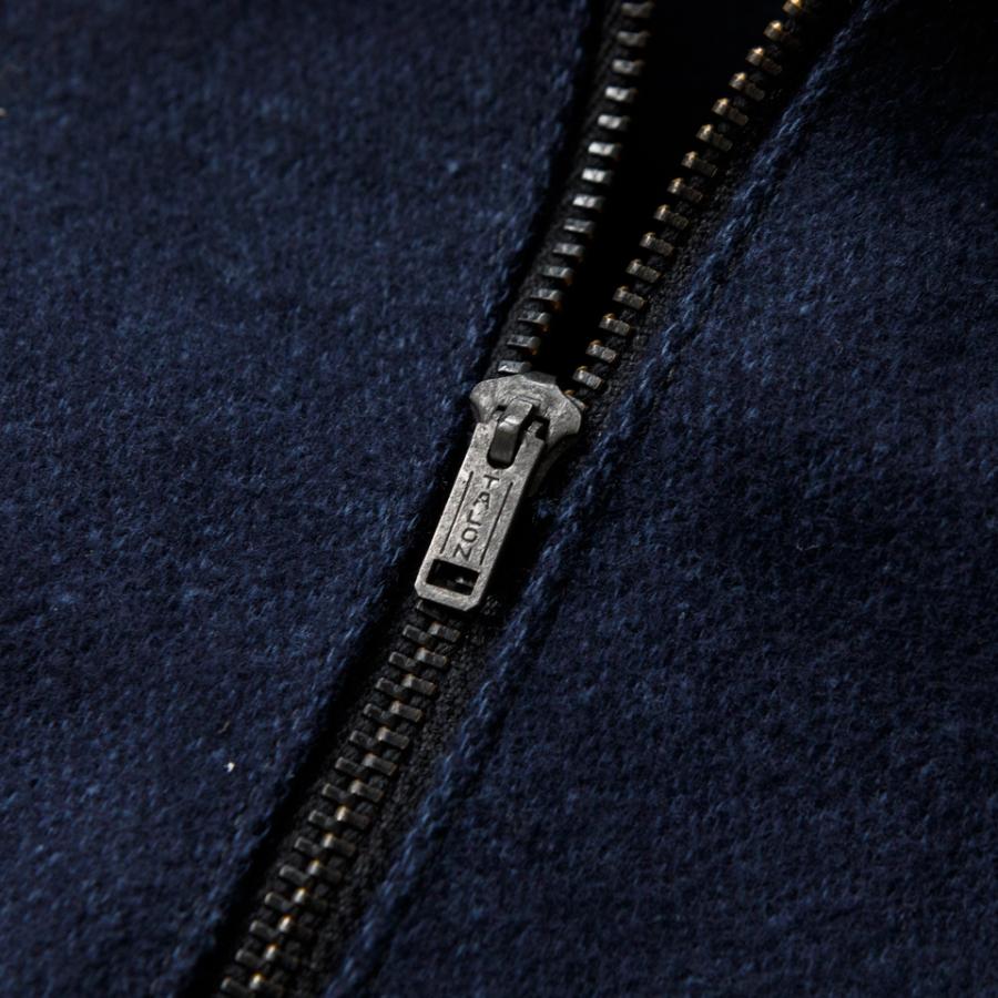 John Gluckow ジョン・グラッコー BY WAREHOUSE JG-39 ヘビーコットンフランネル CPO ハーフZIPシャツの画像
