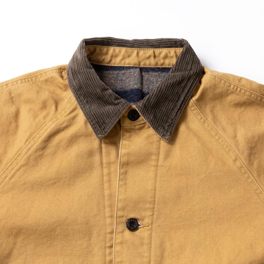 PAYDAY ペイデイ 40's WW2 BLANKET COVERALL DUCK CAMEL ダックツイル カバーオール ジャケット 日本製 PD25-CA-5の画像