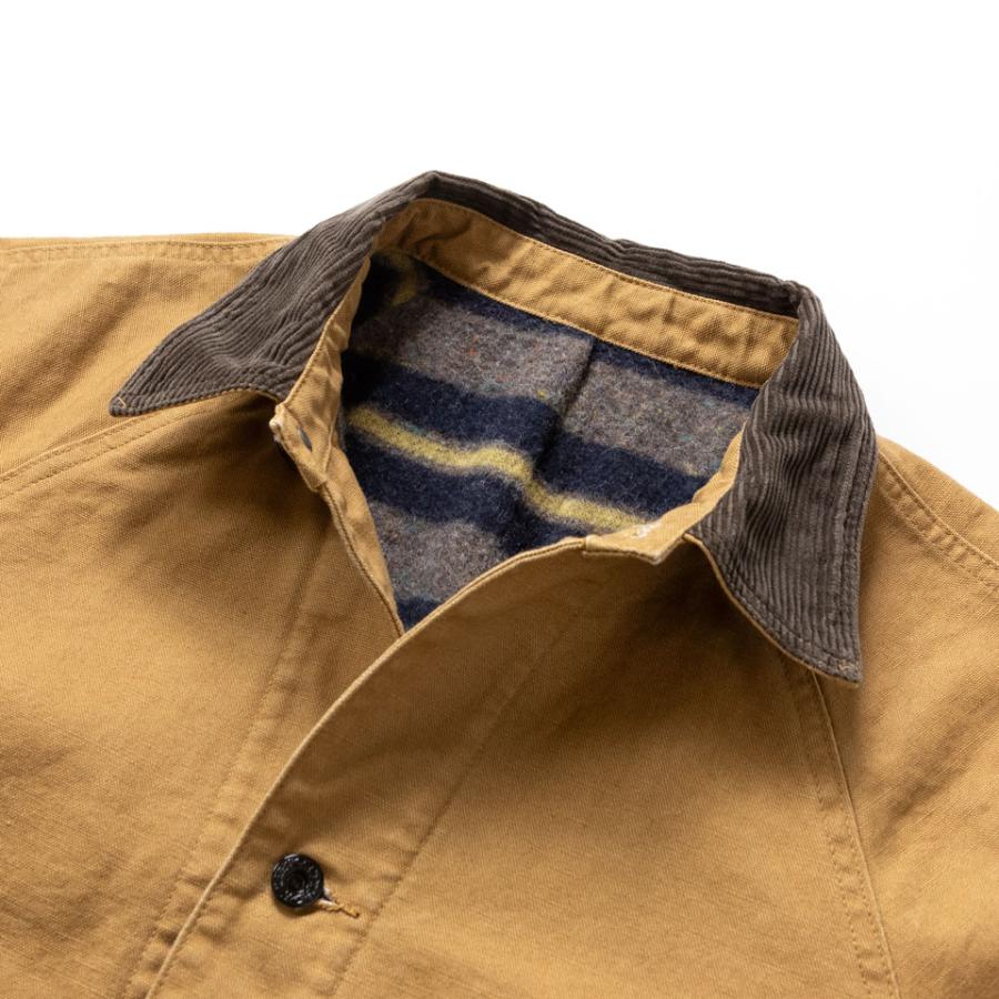 PAYDAY ペイデイ 40's WW2 BLANKET COVERALL DUCK CAMEL ダックツイル カバーオール ジャケット 日本製 PD25-CA-5の画像
