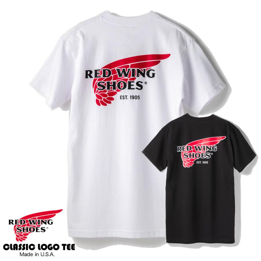 RED WING SHOES レッドウイング LOGO TEE ウィングロゴ バック RED WING SHOES レッドウイング LOGO TEE ウィングロゴ バック