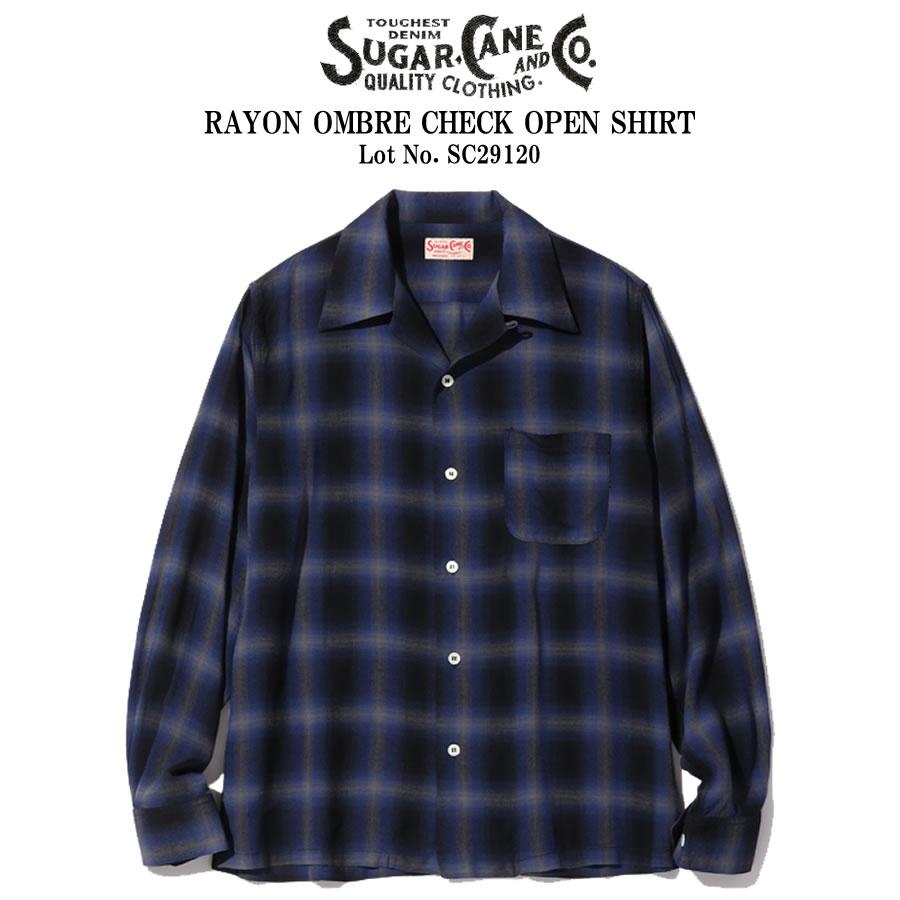 SUGAR CANE シュガーケーン オンブレーチェック オープンカラーシャツ 東洋エンタープライズ SC29120 : rc-sc29120 :  RAY CLOTHING CO. - 通販 - Yahoo!ショッピング