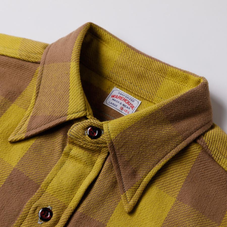 WAREHOUSE（ウエアハウス） Lot 3104 FLANNEL SHIRTS ヘビーウェイト