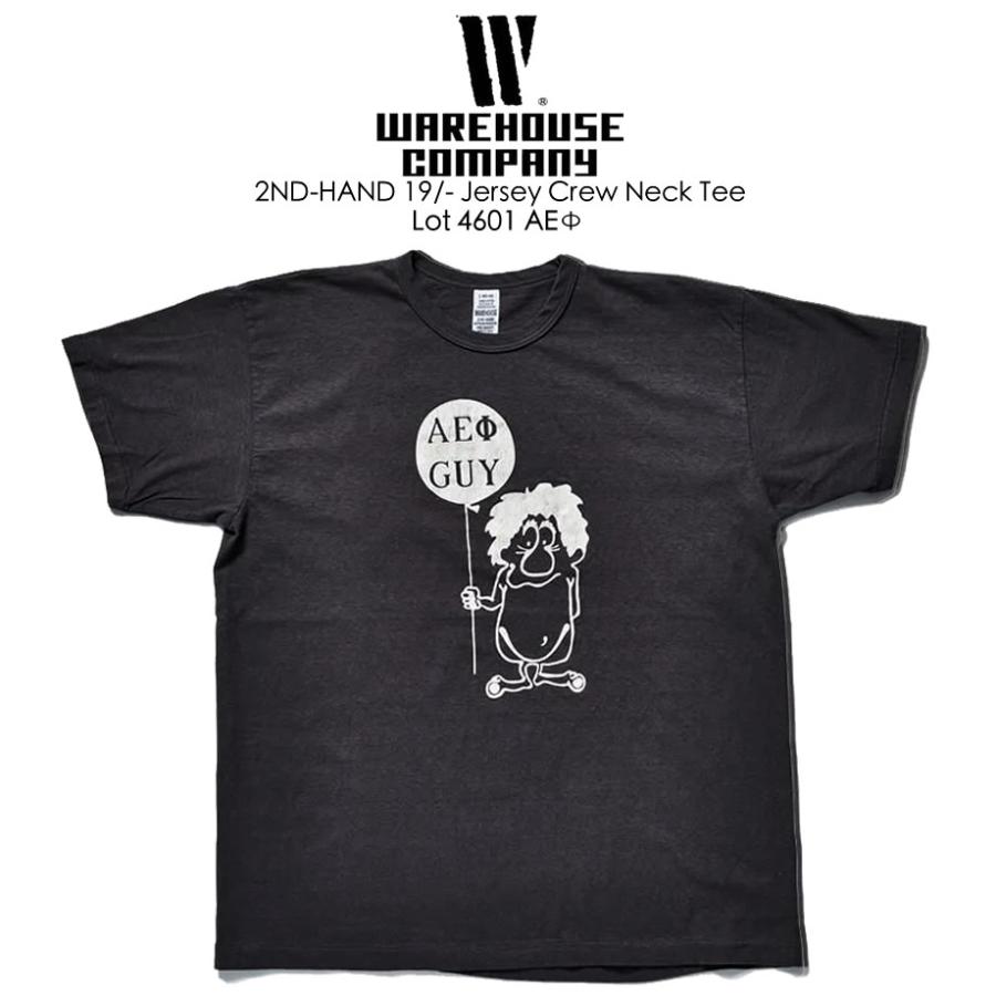WAREHOUSE（ウエアハウス） LOT 4064 ΑΕΦ 2ND-HAND クルーネック TEE