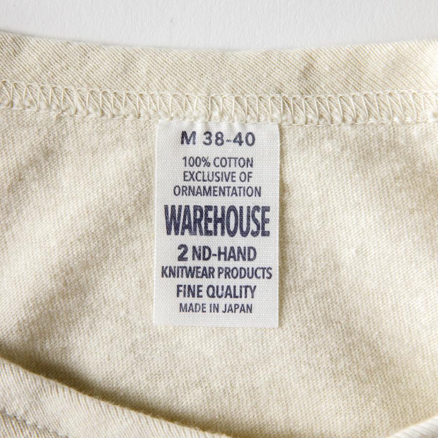 WAREHOUSE（ウエアハウス） LOT 4064 C-154 2ND-HAND クルーネック TEE
