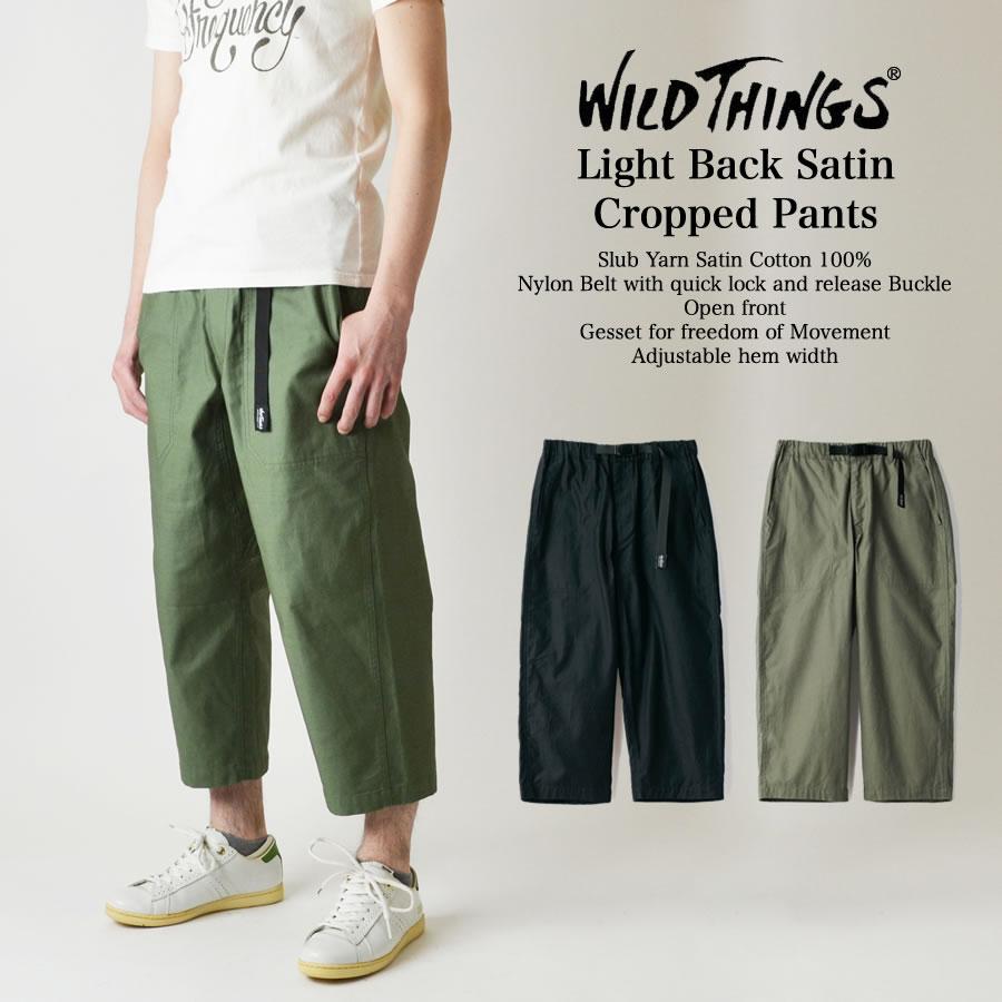 WILD THINGS ワイルドシングス WILDTHINGS ライトバックサテン WILD THINGS ワイルドシングス WILDTHINGS ライトバックサテン