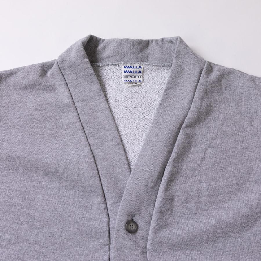 WALLA WALLA SPORT（ワラワラスポーツ） 13oz CARDIGAN スウェット