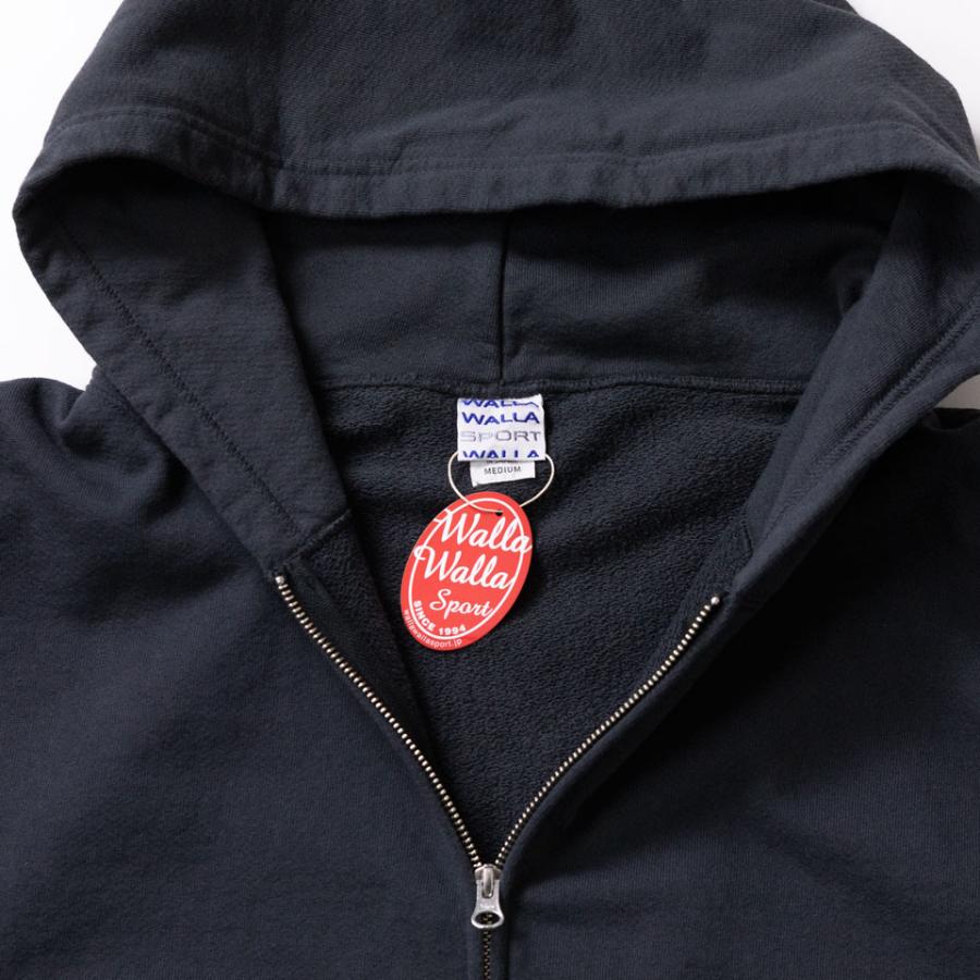 WALLA WALLA SPORT（ワラワラスポーツ） 13oz FULL ZIP HOODIE