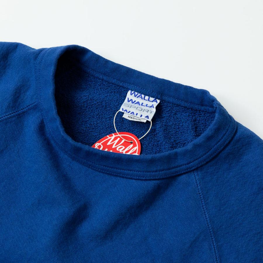 WALLA WALLA SPORT ワラワラスポーツ 13oz CREW SWEAT SHIRT スウェットシャツ クルーネック トレーナー 後染め 無地_2