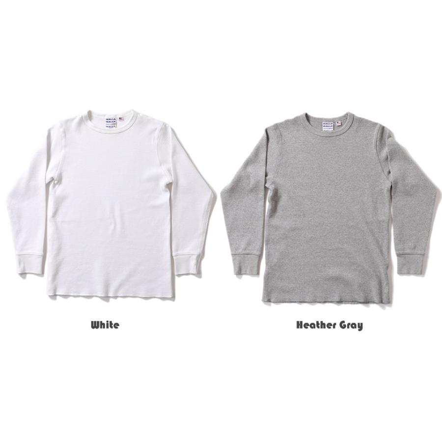 WALLA WALLA SPORT（ワラワラスポーツ） US MADE THERMAL CREW LONG
