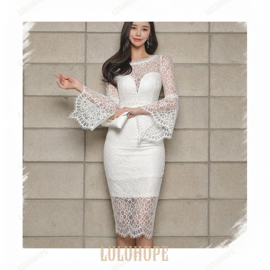 夏新品ワンピースレディース キャバドレス キャバクラ ドレス 長袖 