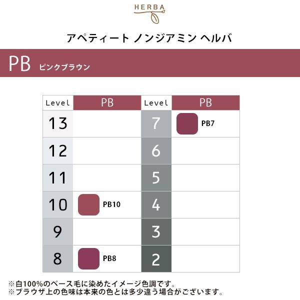アペティート プロクリスタル ノンジアミン ヘルバ 1剤 ピンクブラウン 100g Pb7 Pb8 Pb10 カラー剤 業務用 ヘアカラー おしゃれ染め プロ メール便対応4個まで Ap 髪屋 Yahoo ショッピング店 通販 Yahoo ショッピング