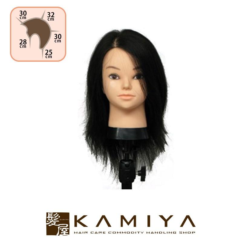 カットウィッグ BM-302 ハチ周り 約51cm 人毛100%|ヘアカット