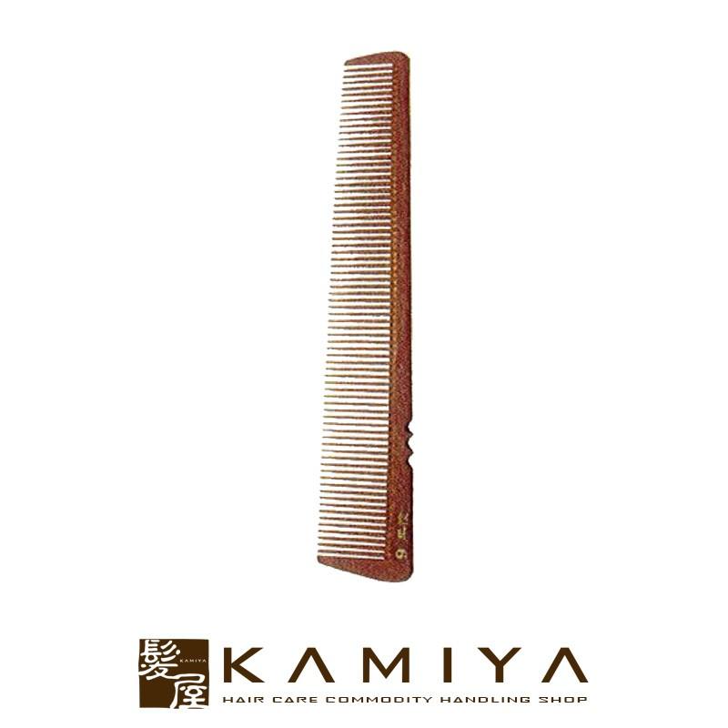 栄進 早技ベークコーム No.9 片細中荒|栄進産業 早技 ベークコーム 栄進コーム no9 9 片細 中荒 手付 コーム 櫛 くし クシ 滑り止め メール便対応10個まで | 