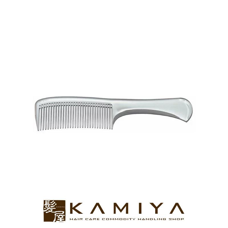 植原セル シャイニーコーム クロームメッキシルバー|コーム 櫛