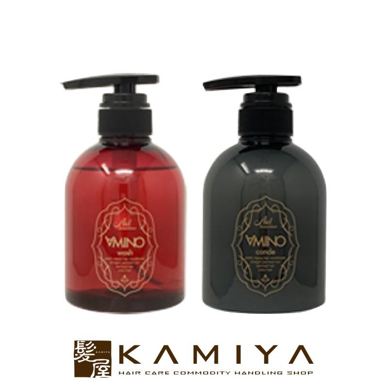 エルコス アミノウォッシュ エイド 400ml 1個 ＋ アミノコンデ エイド 400g 1個 計2個 お試しセット 美容院専売