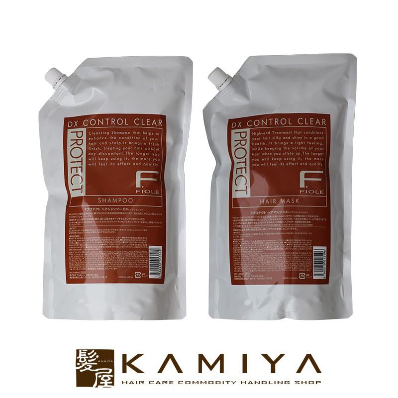 フィヨーレ Fプロテクト ヘアシャンプー DX 1000ml ヘアマスク DX 1000g 計2個 詰替用セット | 