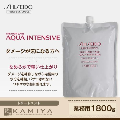資生堂プロフェッショナル アクアインテンシブ トリートメント1 1800g 