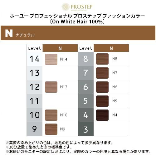 ホーユー プロステップカラー剤、箱売り hoyu ホーユー プロフェッショナル プロステップ グレイカラー 1