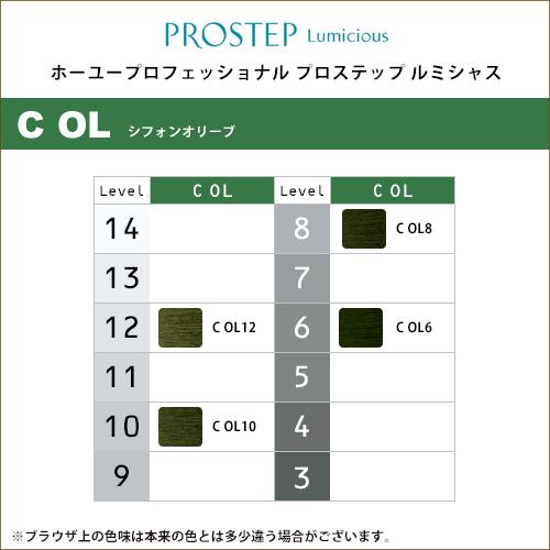 44本 Hoyu PROSTEP lumicious カラーリング剤 染毛剤 ホーユー プロ