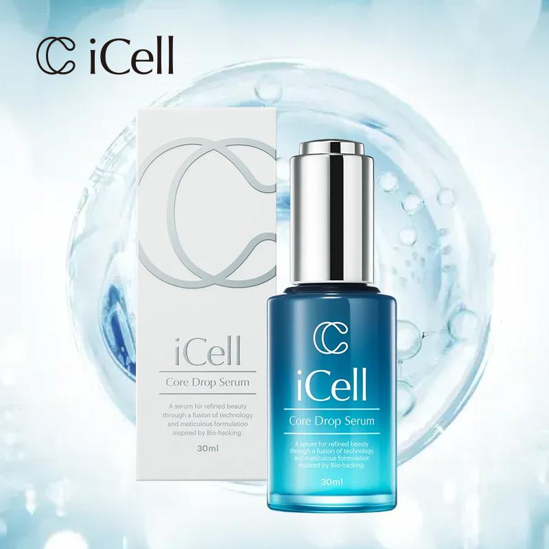 iCell コアドロップセラム 30ml|ハリ 透明感 引き締め バリア 機能