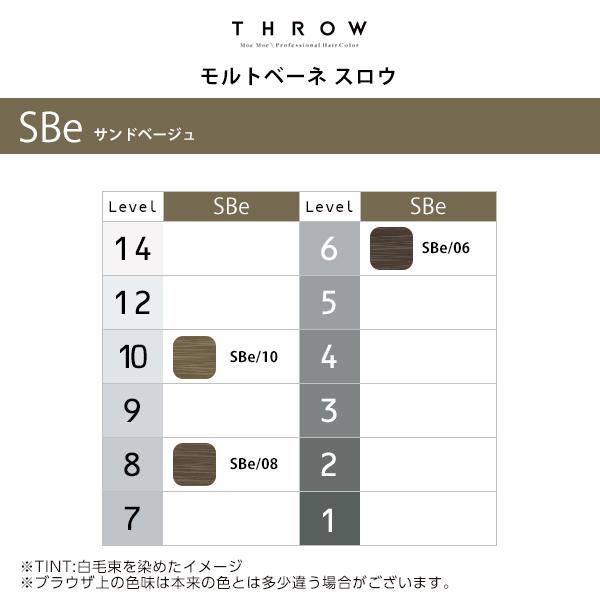 THROW b-ex スロウ ONE COLOR ファッションカラー 100g 第1剤【サンド