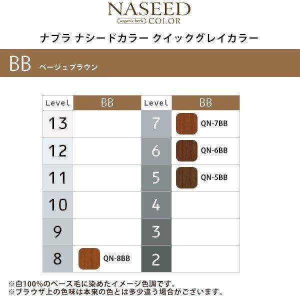 napla（ナプラ） ナシードカラー クイックグレイカラー 1剤 ベージュ