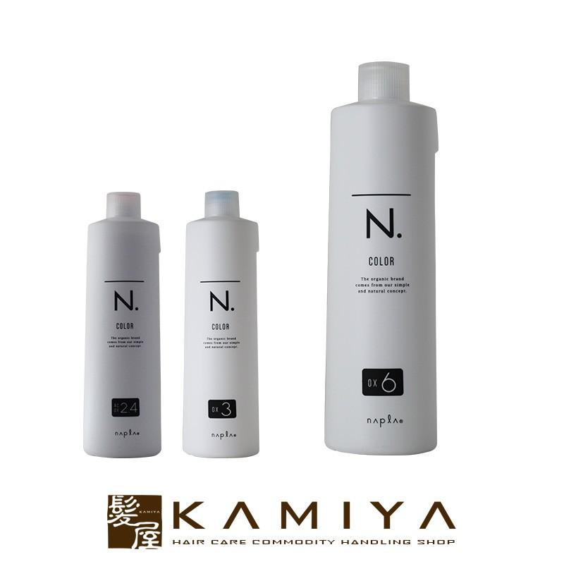 ナプラ エヌドット N. 美容室業務用ヘアカラー剤 ２剤 6％ 12本セット N. ナプラ エヌドットカラー オキシ 3％ 1000ml ヘアカラー剤 2