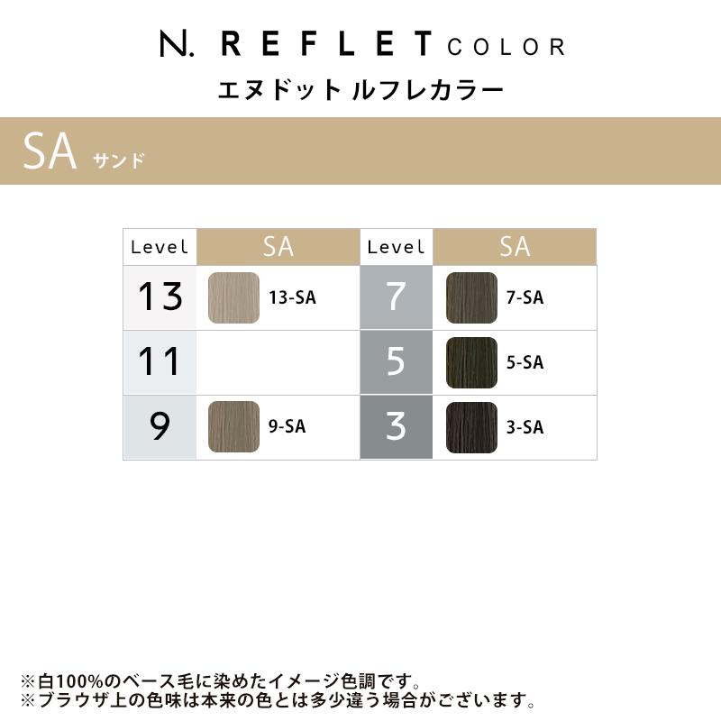 N. ナプラ エヌドット ルフレカラー 1剤 SAND サンド 80g|カラー N. ナプラ エヌドット ルフレカラー 1剤 SAND サンド 80g|カラー