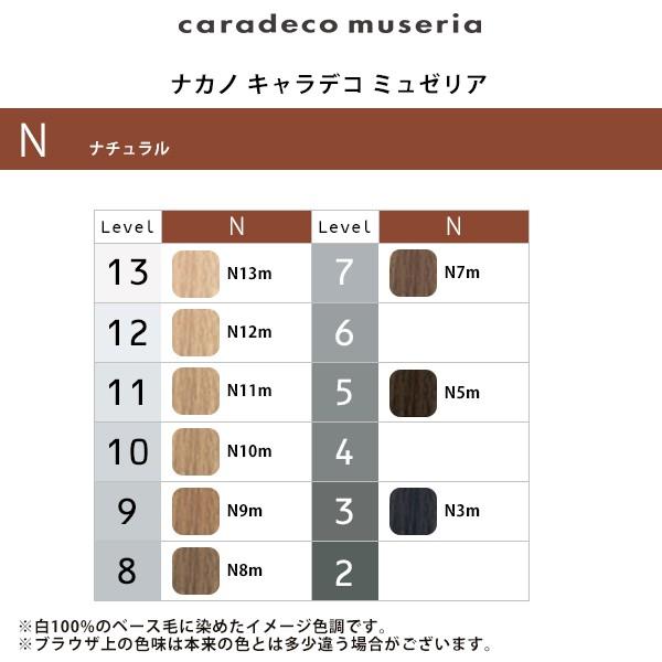ナカノ キャラデコ ミュゼリア 1剤 ナチュラル 80g|カラー剤 ナカノ キャラデコ ミュゼリア 1剤 ナチュラル 80g|カラー剤
