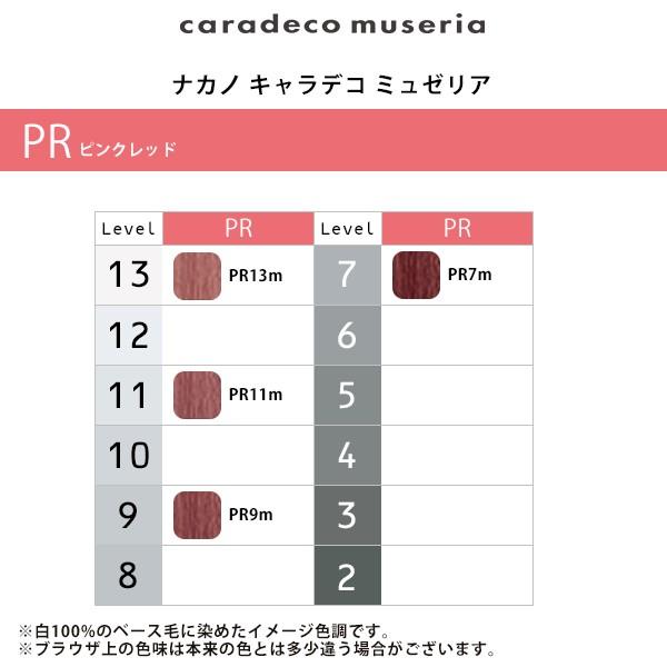 ナカノ キャラデコ ミュゼリア 1剤 ピンクレッド 80g | 【メール便対応