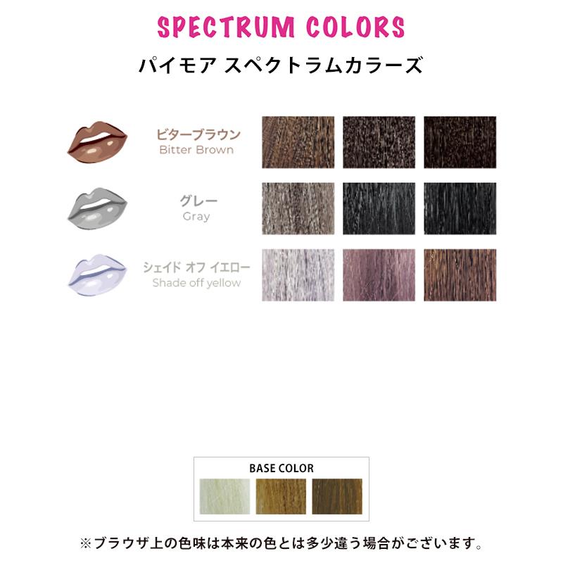 ヘアカラートリートメント　200g 3個セット SPECTRUM COLORS パイモア スペクトラムカラーズ カラー