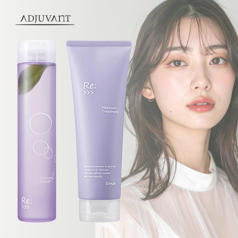 ADJUVANT（アジュバン） リ： プラチナム シャンプー 300ml プラチナム